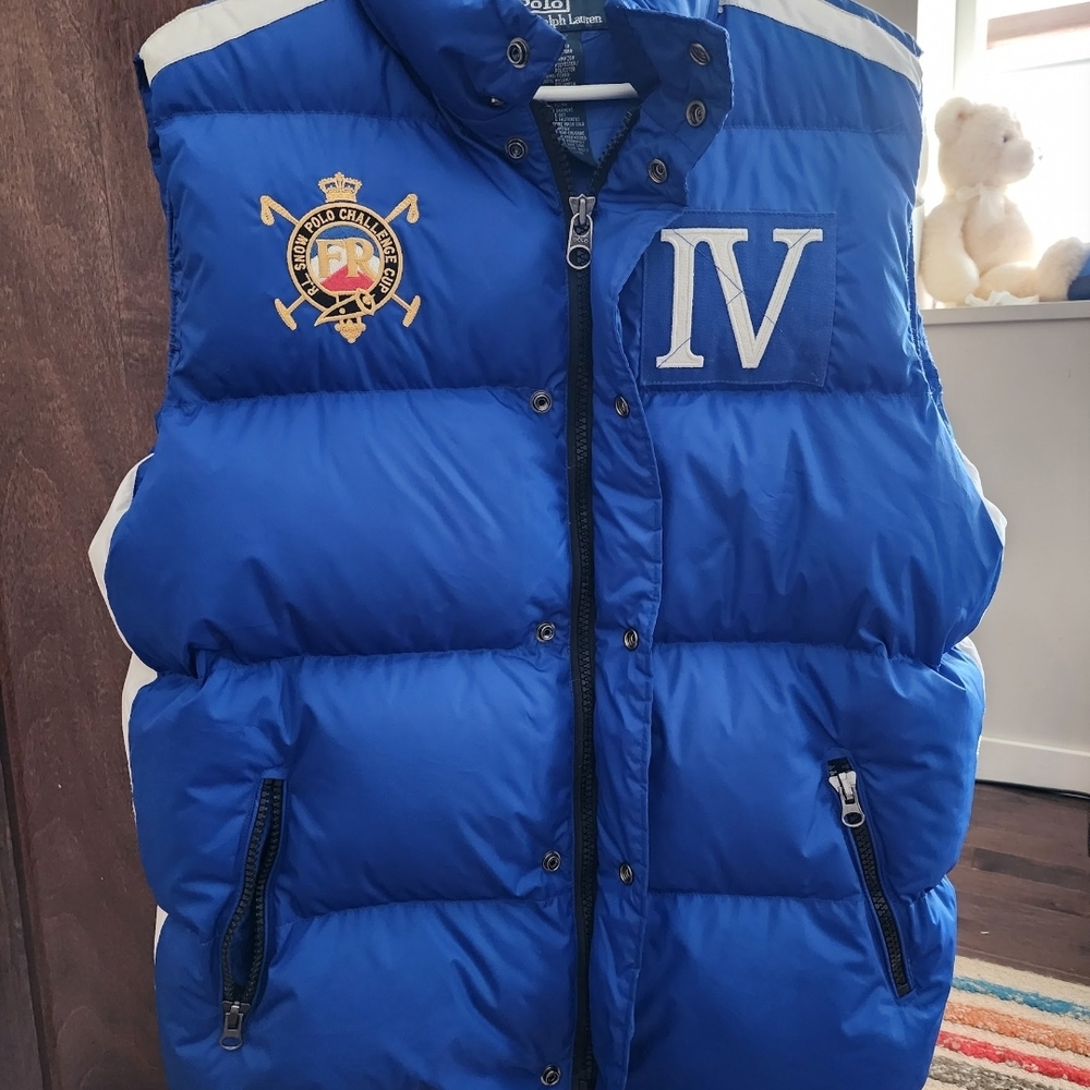 Polo Ralph Lauren Royal Blue Kids Puffer Vest